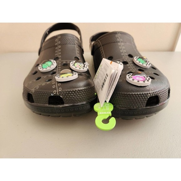 New Crocs Classic X Ron English AREA 54 Space Aliens Charms Size M12 - Picture 5 of 9